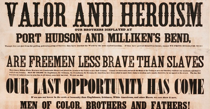 Men of Color to Arms Milliken's Bend poster